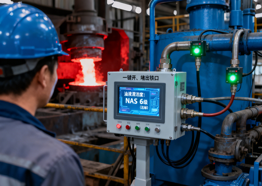 以鋼廠高爐液壓站為例：油液污染早預警，生產運維更科學 圖4